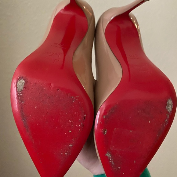 Christian Louboutin size 37.5 nude - Picture 3 of 5